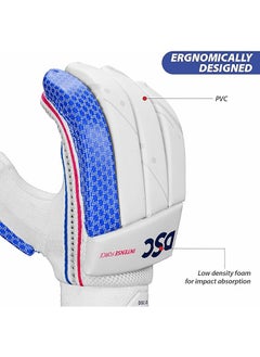 DSC Intense Force Cricket Batting Gloves | Multicolor | Size: Boys | For Left-Hand Batsman  - Image 2