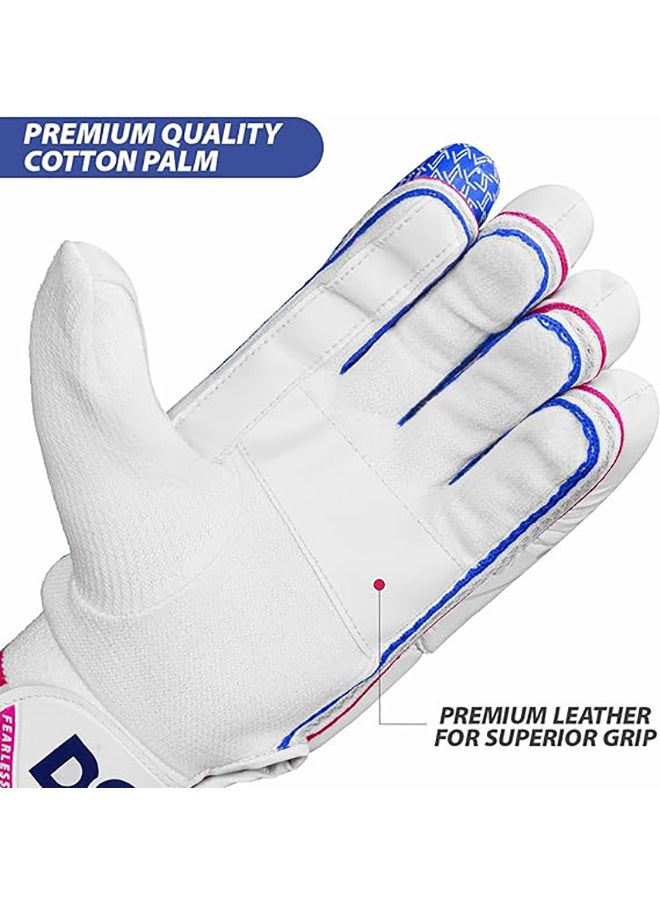 DSC Intense Force Cricket Batting Gloves | Multicolor | Size: Boys | For Left-Hand Batsman  - Image 5