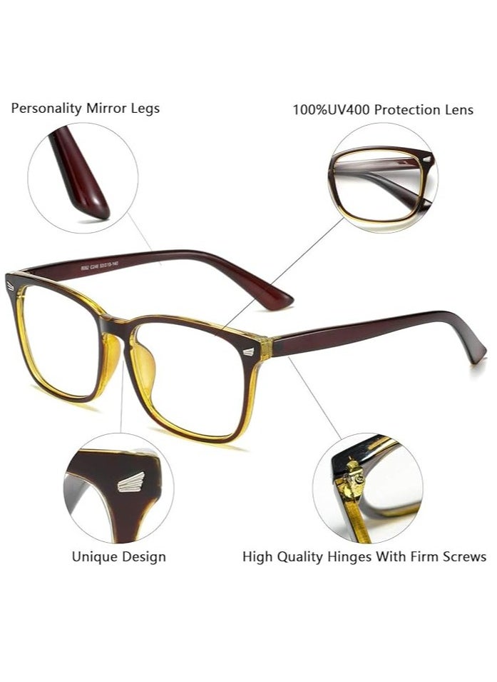 Showday - Blue Light Blocking Glasses, Computer Reading/Gaming/TV/Phones Glasses for Women Men - Image 1
