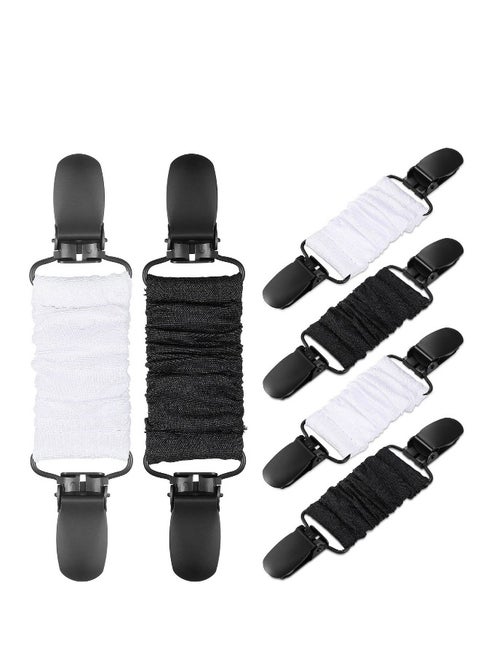Generic 6 Black Tie Clips - Elastic Cinch Clips Dress Clips Clothes  Tightening Clip for Fit on Shirts, Dresses, Ideal for Men, Women, and Kids  | Best Price KSA | Riyadh, Jeddah