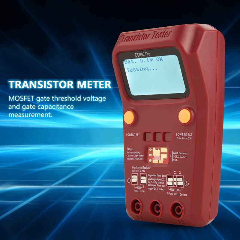 Transistor Tester SMD Component Meter with One Key Function - Image 3