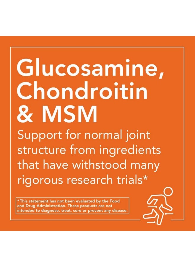 now Supplements Glucosamine & Chondroitin With Trace Mineral Concentrate And Alfalfa 240 Veg Capsules  - Image 5