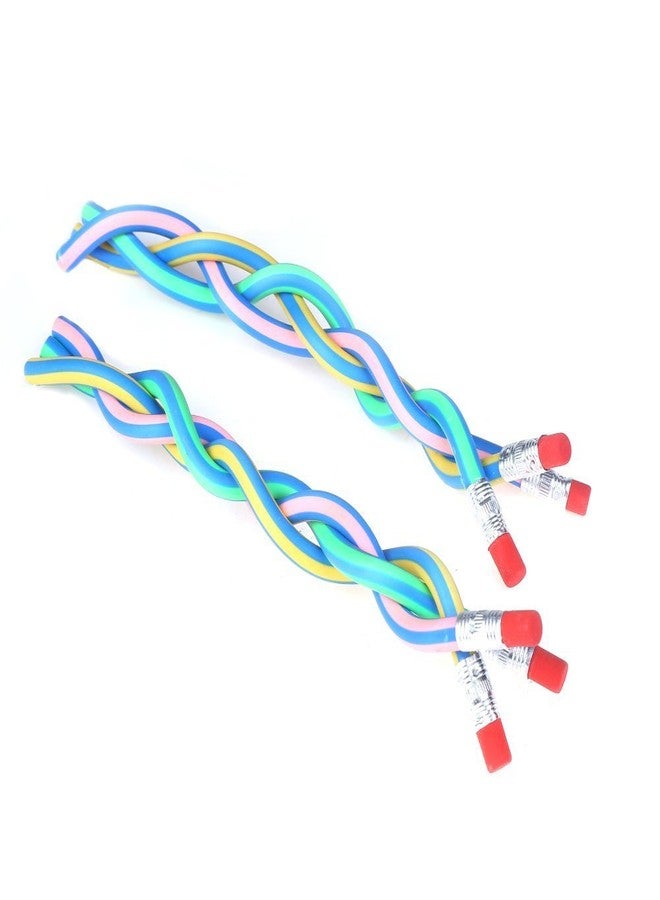 DECORA 50pcs Soft Flexible Bendy Pencils for Kids Children School Fun Equipment Novelty Easter Toys Pack of 50 - Image 5