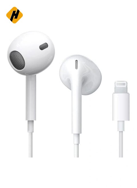 Lightning Headphone Wired for iPhone 13 [Apple MFi Certified] Built-in Microphone & Volume Control, in-Ear Stereo Headset Compatible with iPhone 13 Mini/SE/12 Pro/12Pro Max/11/X/8 7