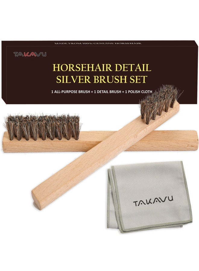 TakavuHorsehair Detail Brush Set  - Image 1