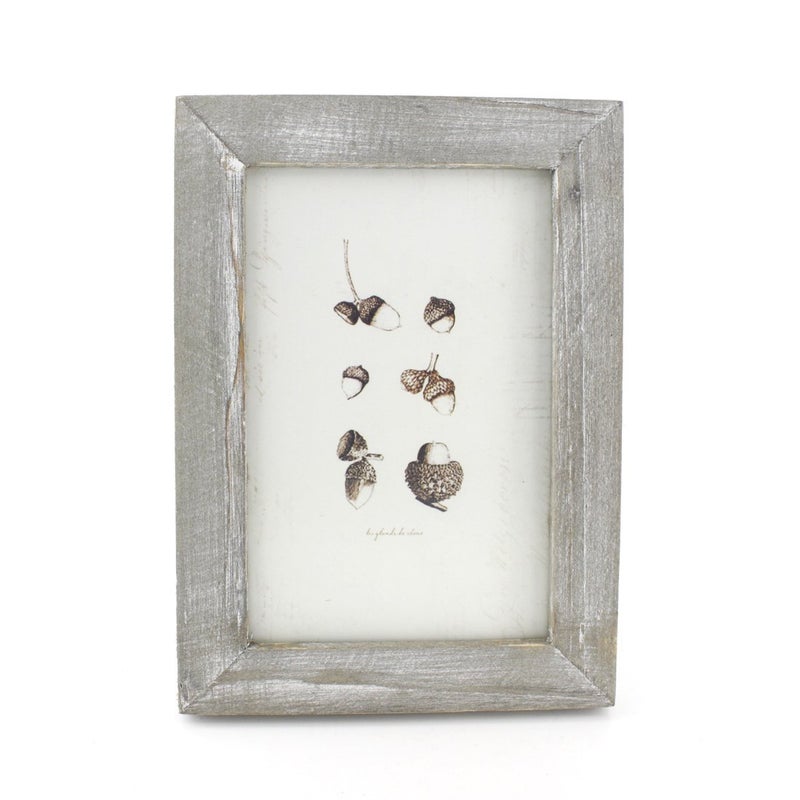 Zhenzan Frames 4x6 Inches Simple Rectangular Desktop Family Picture Photo Frame with Glass Front (Grey) - Image 5