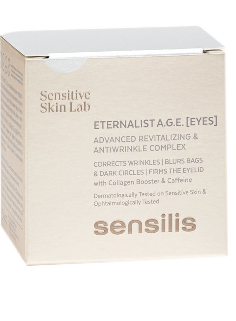 Sensilis Eternalist A.G.E Eye Cream 20 ml Advanced Antiwrinkles - Image 4