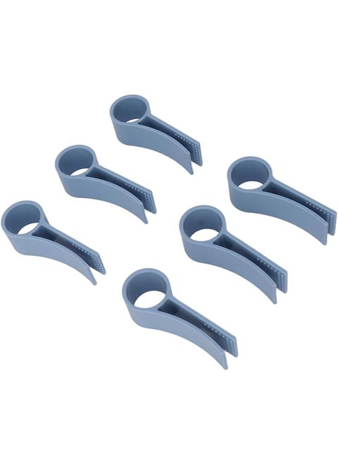 promass 6 Pcs Network Cable Untwist Tool, Engineer Wire Straightener for CAT5 CAT5E CAT6 CAT7, Quick & Easy Wires Pair Separator Tools, Engineer Wire Stripper, Blue