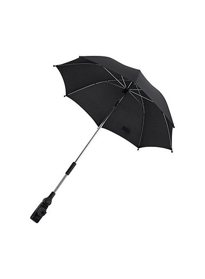 Keenso مظلة شاطئ، مظلة شمس، مظلة عربة، مظلة عربة أطفال، مظلة شمسية UV مع مشبك لعربة التسوق، الكرسي المتحرك - Image 2