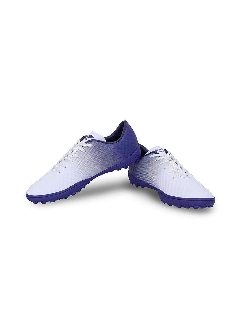 Nivia Oslar 2.0 Futsal Turf Shoe | Size : 3 UK / 4 US / 37 EU | Faux Leather | Lace-Up | Turf | Minimal Water Absorption/Water Proof  - Image 2