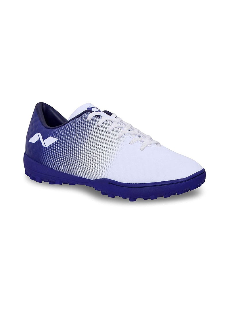 Nivia Oslar 2.0 Futsal Turf Shoe | Size : 3 UK / 4 US / 37 EU | Faux Leather | Lace-Up | Turf | Minimal Water Absorption/Water Proof  - Image 1