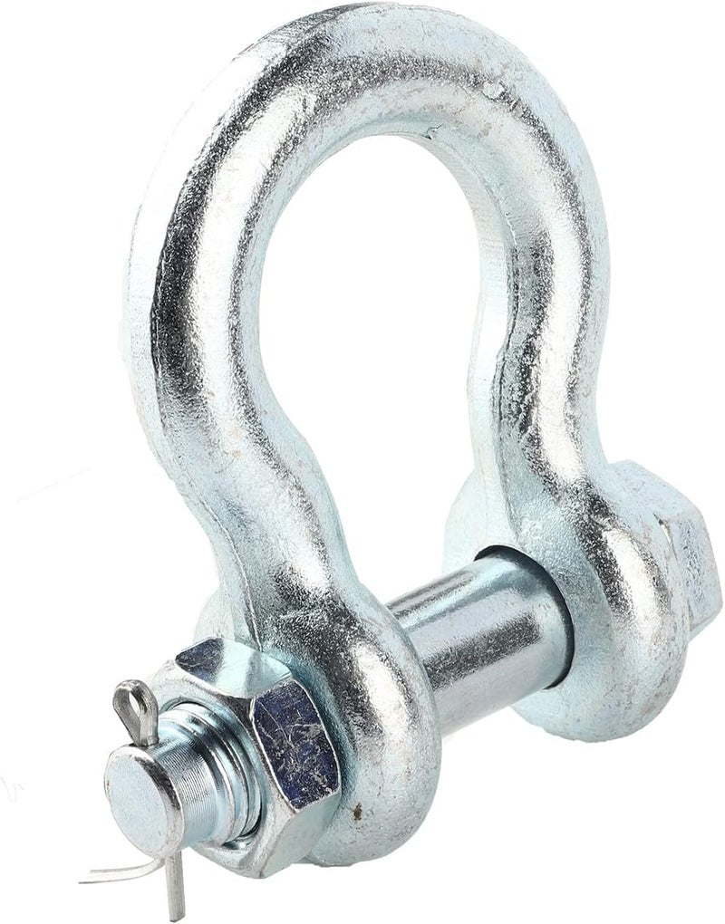 LiebeWH Alloy Steel Anchor Ship Lifting Parts Anchor Shackle Heavy Duty Bow Type Load Clamp Lifting Machine Parts (4.75t) - Image 4