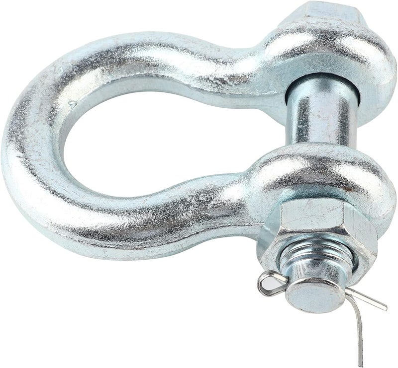 LiebeWH Alloy Steel Anchor Ship Lifting Parts Anchor Shackle Heavy Duty Bow Type Load Clamp Lifting Machine Parts (4.75t) - Image 2