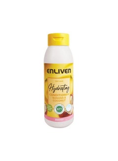ENLIVEN Dry Hair Conditioner Banana & Coconut ; 350Ml  - Image 2