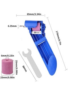 Inditrust Inditrust Portable Diamond Drill Bit set Sharpener Powered Tool Parts Sharpening Tool Corundum Grinding Wheel for IronBased Drill Bits  - Image 2