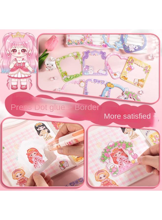 Bluejw Kaba Bear Hand Account Suit Gift Box For Primary School Students Gift Hand Account Book High Color Value Girl Hand Account Book Material Gift Bag - Image 5