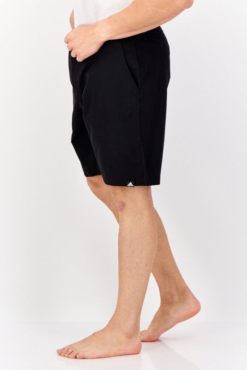 Adidas Men Brand Logo Board Shorts, Black  - Image 4