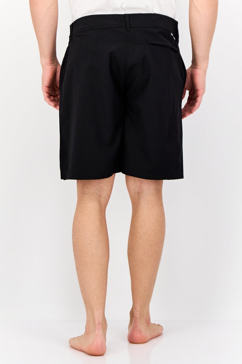 Adidas Men Brand Logo Board Shorts, Black  - Image 2