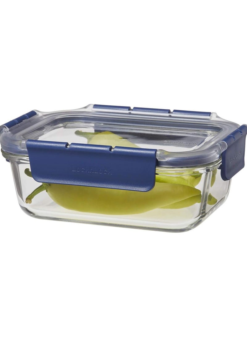 LOCK & LOCK Topclass Rectangular Heat Resist. Glass 630Ml - Image 1