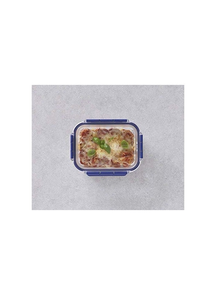 LOCK & LOCK Topclass Rectangular Heat Resist. Glass 630Ml - Image 2