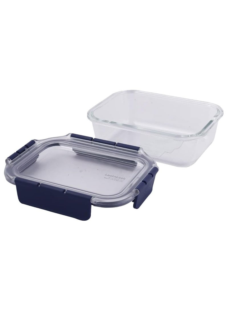 LOCK & LOCK Topclass Rectangular Heat Resist. Glass 630Ml - Image 4