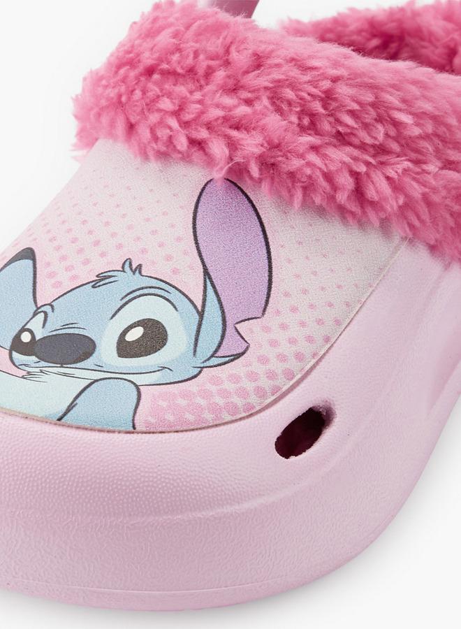 Disney Girls Lilo and Angel Faux Fur Clogs - Image 4