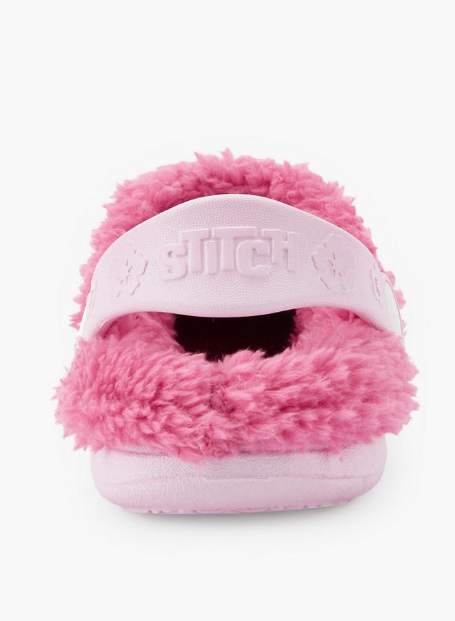 Disney Girls Lilo and Angel Faux Fur Clogs - Image 5