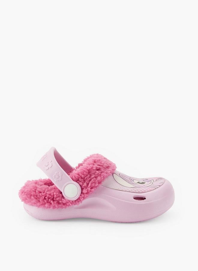 Disney Girls Lilo and Angel Faux Fur Clogs - Image 3