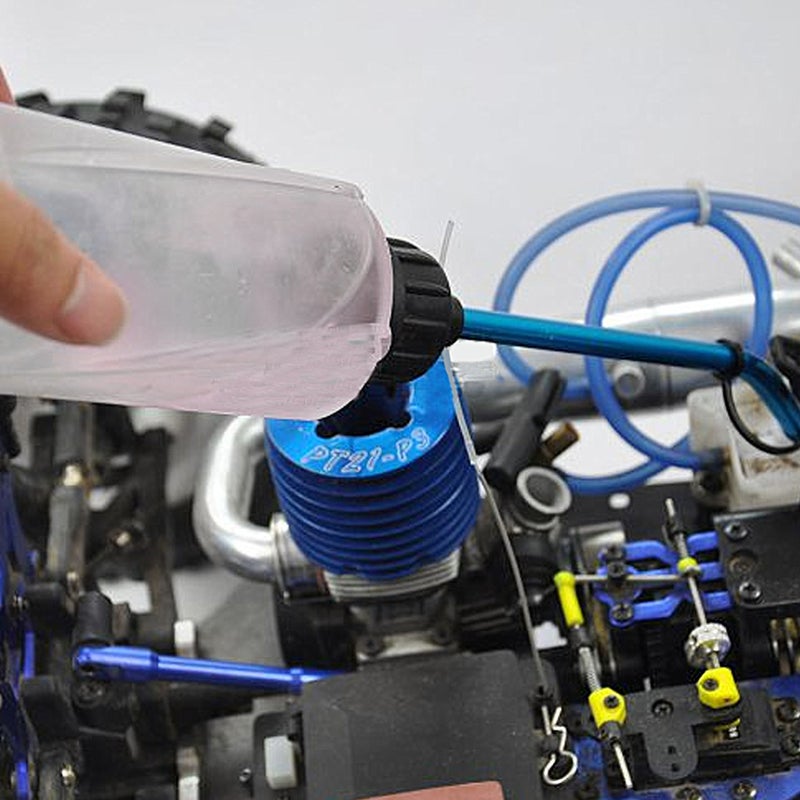 Remote Control Model Accessory Oil Filler Bottle Plastic Oiler for Gas Power RC Car - Image 2