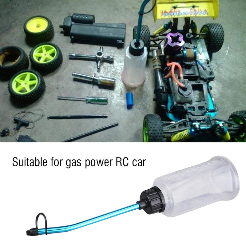 Remote Control Model Accessory Oil Filler Bottle Plastic Oiler for Gas Power RC Car - Image 3