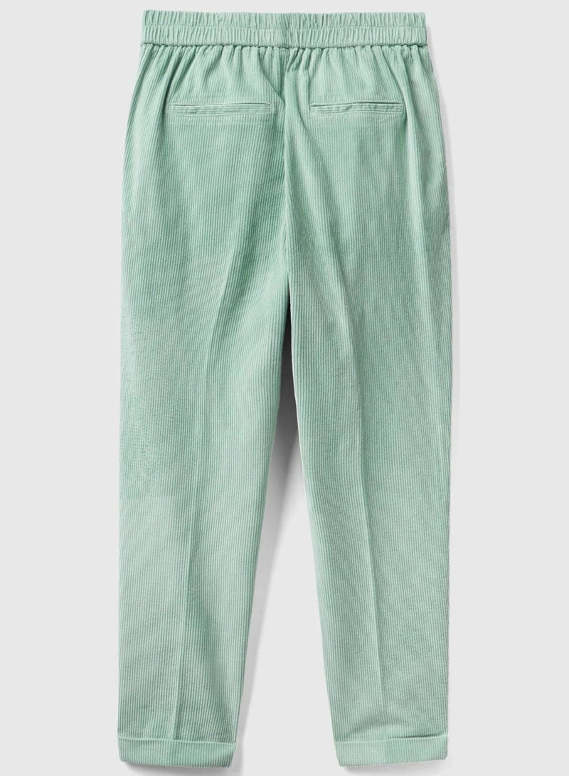 يونايتد كولورز أوف بينتيون تشينو مخمل بخصر مطاطي - Image 5