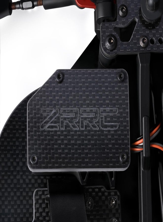ZRRC Carbon Fiber RC Receiver Box Lid Cover with Seal for Arrma 6S 1/8 Typhon Kraton Notorious Outcast Talion & 1/7 Mojave Fireteam Big Rock, for ARA320604 RC Radio Box Parts Replacement Upgrade - Image 2