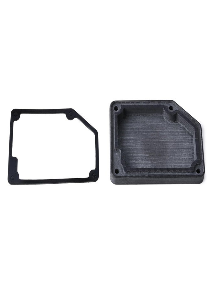 ZRRC Carbon Fiber RC Receiver Box Lid Cover with Seal for Arrma 6S 1/8 Typhon Kraton Notorious Outcast Talion & 1/7 Mojave Fireteam Big Rock, for ARA320604 RC Radio Box Parts Replacement Upgrade - Image 4