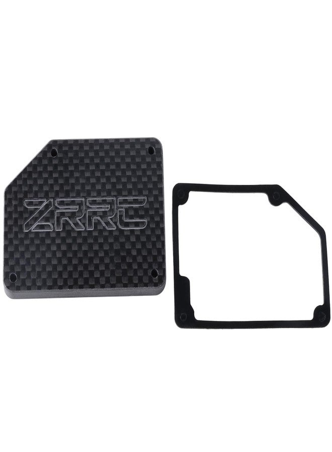 ZRRC Carbon Fiber RC Receiver Box Lid Cover with Seal for Arrma 6S 1/8 Typhon Kraton Notorious Outcast Talion & 1/7 Mojave Fireteam Big Rock, for ARA320604 RC Radio Box Parts Replacement Upgrade - Image 1