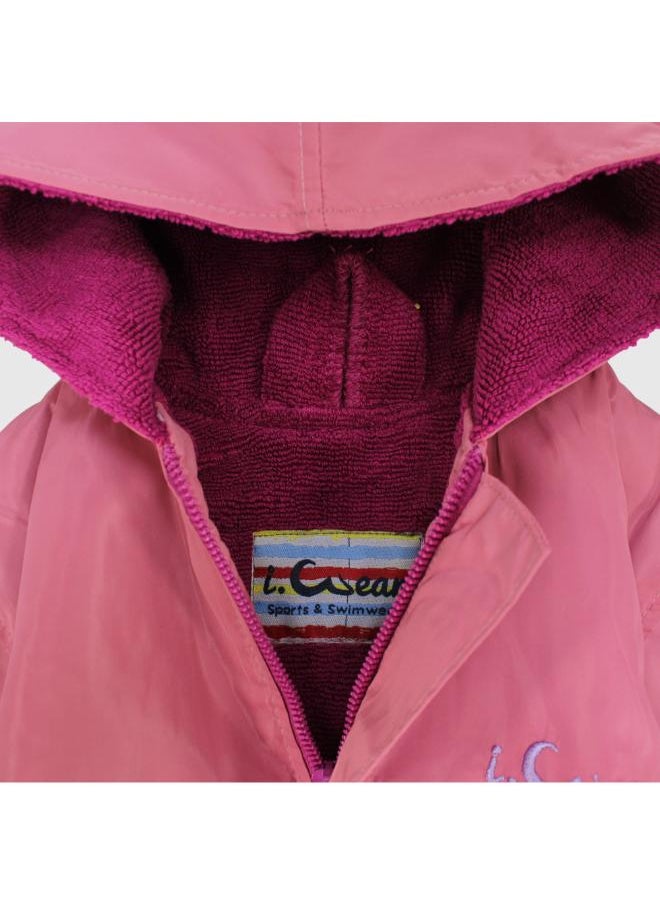 Generic - Pink Waterproof Swim Robe - Image 1
