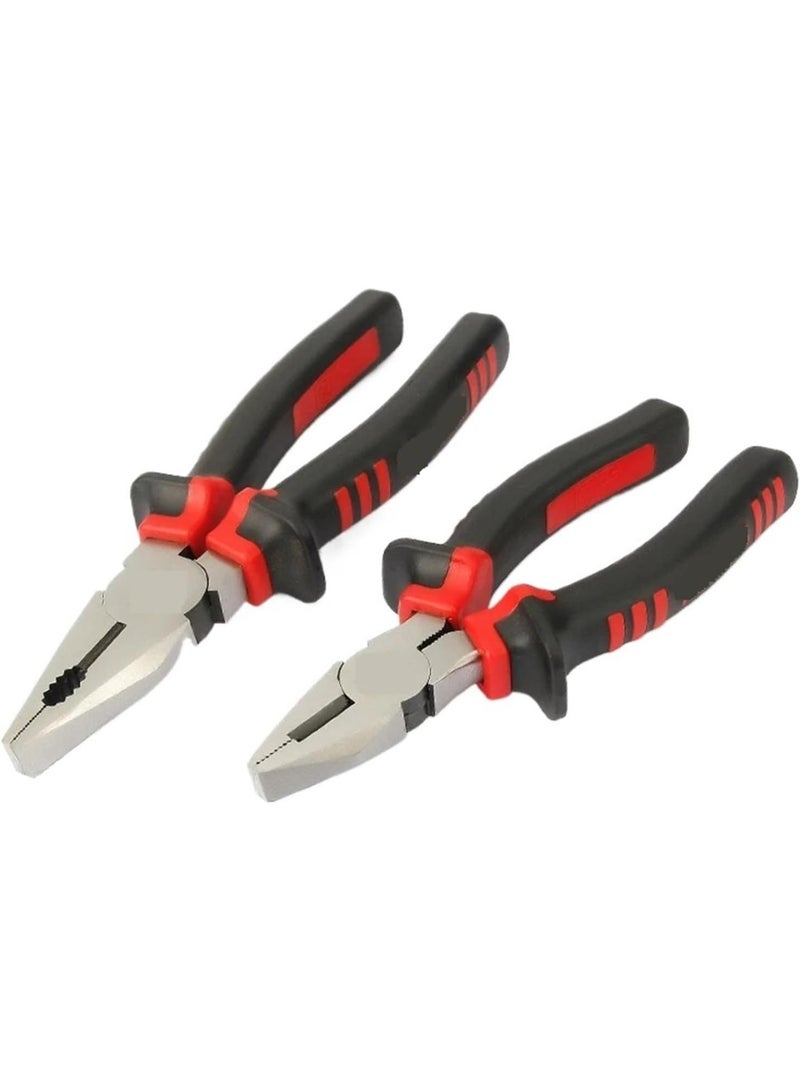 GGOOT multifunctional pliers 1pcs Industrial Grade Crv Wire Cutters Wire Plier 1Pcs Hardware Tools Hand Pliers Tiger Pliers 6/8 Inch (8 Inch) - Image 1