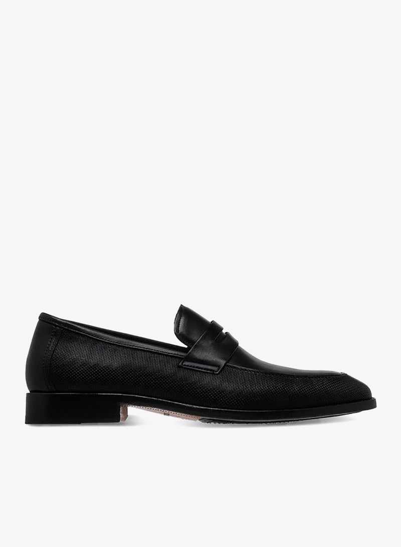 DUCHINI Men Slip-On Leather Loafers - Image 1