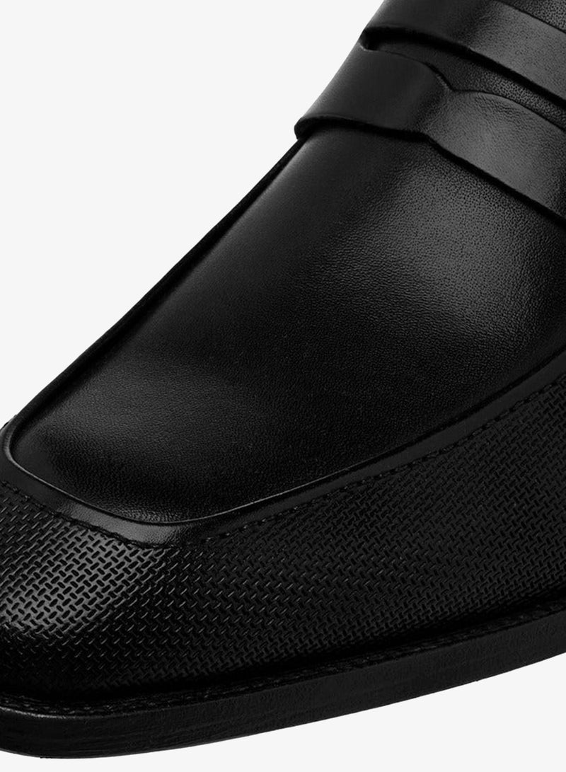 DUCHINI Men Slip-On Leather Loafers - Image 4