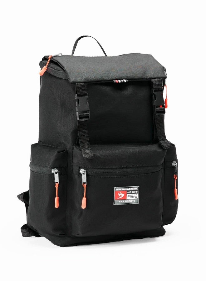 TYKA Sports Backpack with Spacious Main Compartment, Multiple Zip Pockets & Padded Straps - Travel-Friendly Daypack for Work, Commute & Weekend Trips - Image 1