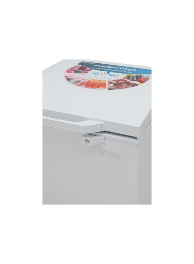 GENERAL SUPREME Chest Freezer  (3.4 Cu ft, 98 L), Fast Freeze, LED Lighting, Child Lock, White, GSHF117X - Image 2