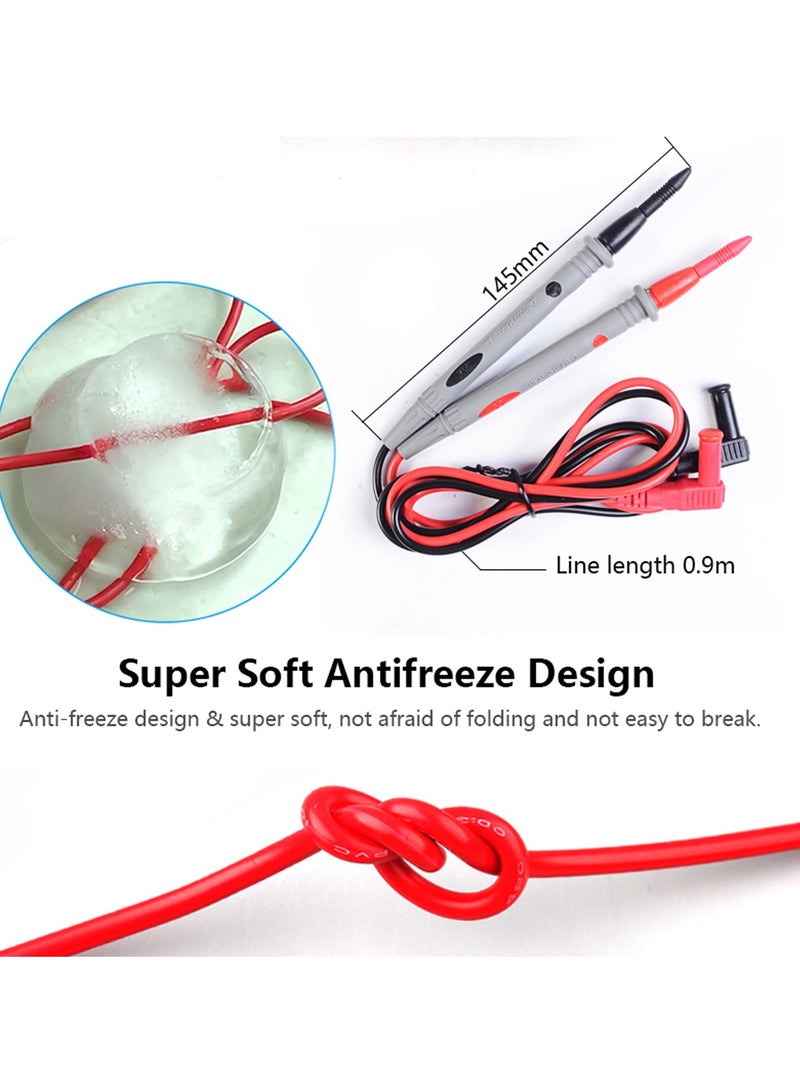 هاندسكيت مجموعة مكواة لحام كهربائية بقدرة 60 واط مع درجة حرارة قابلة للتعديل من 200 إلى 450 درجة مئوية، ومقياس متعدد، ومضخة إزالة اللحام، أداة لحام احترافية، مجموعة بسيطة. - Image 5