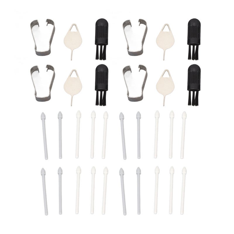 Replacement Stylus Tips Pen Nibs 20 Pack ABS Wearproof Refills - Easy to Install with Tool Kit for Samsung Galaxy S22 Ultra 5G - Image 1