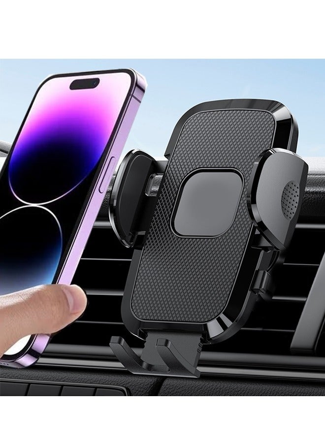 HY Car Phone Holder, Phone Holder Car for Air Vent, Anti-Shake Mobile Holder for Car - Image 1