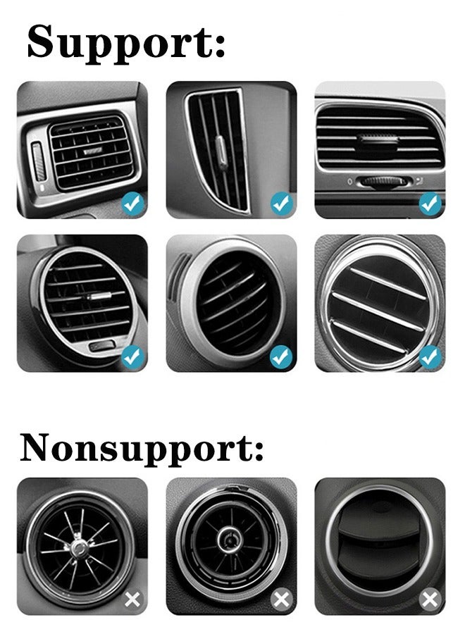 HY Car Phone Holder, Phone Holder Car for Air Vent, Anti-Shake Mobile Holder for Car - Image 5