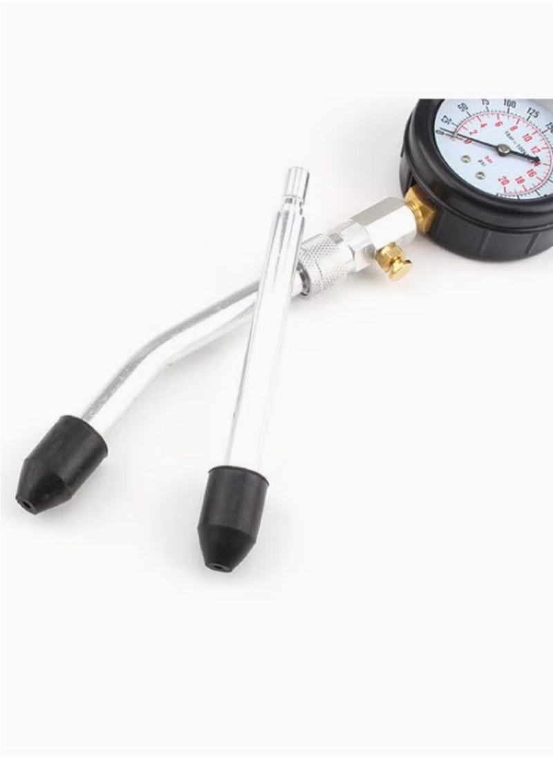 Generic - 8 Piece Gasoline Engine Cylinder Compression Tester Kit Automotive Tool Gauges - Image 1