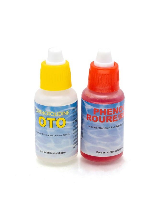 WATER TEST KIT REFILL BOTTLE FOR PH AND CHLORINE