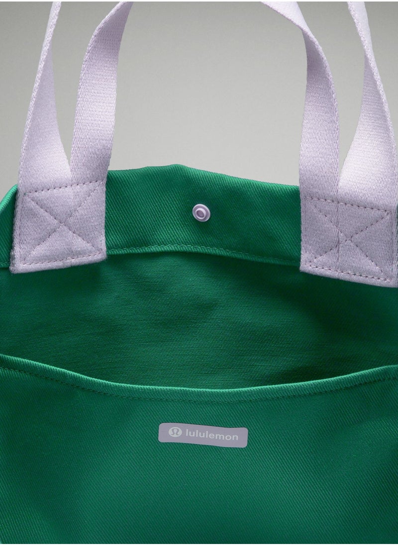 Lululemon - Double-Handle Double Handle Canvas Handbag Water Repellent - Image 1