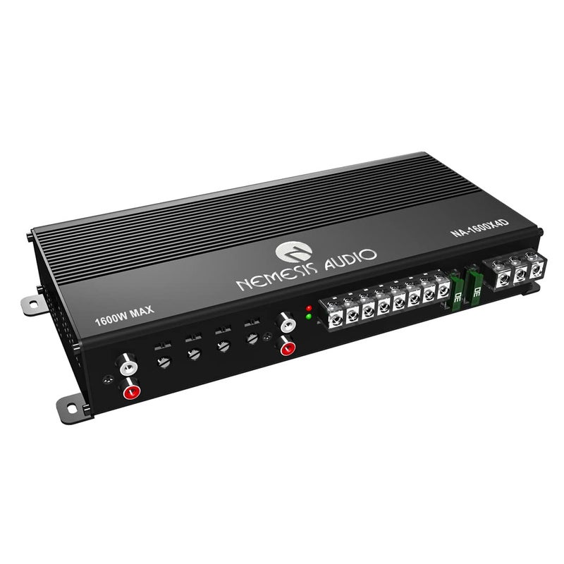 Nemesis Audio NA1600X4D 1600 W Max Power 4Channel Car Stereo Amplifier