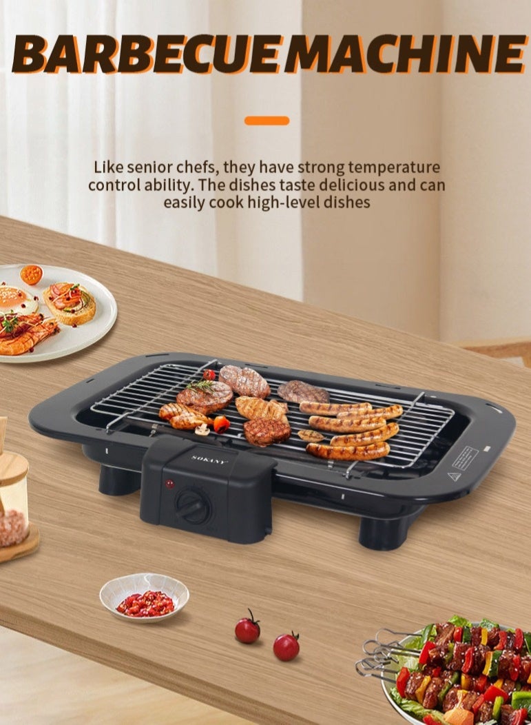 sokany Electric Barbecue Grill 2200W SK-3574 Black  - Image 2