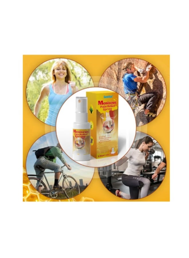 سوميفون بخاخ لتخفيف آلام الغضروف الهلالي - دعم مهدئ سريع المفعول لآلام الركبة والمفاصل والعضلات - 30 مل - Image 5